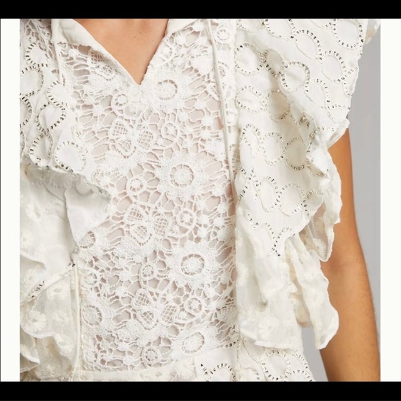 Anthropologie Verb Pallavi Shinhee ruffle top - Picture 3 of 3